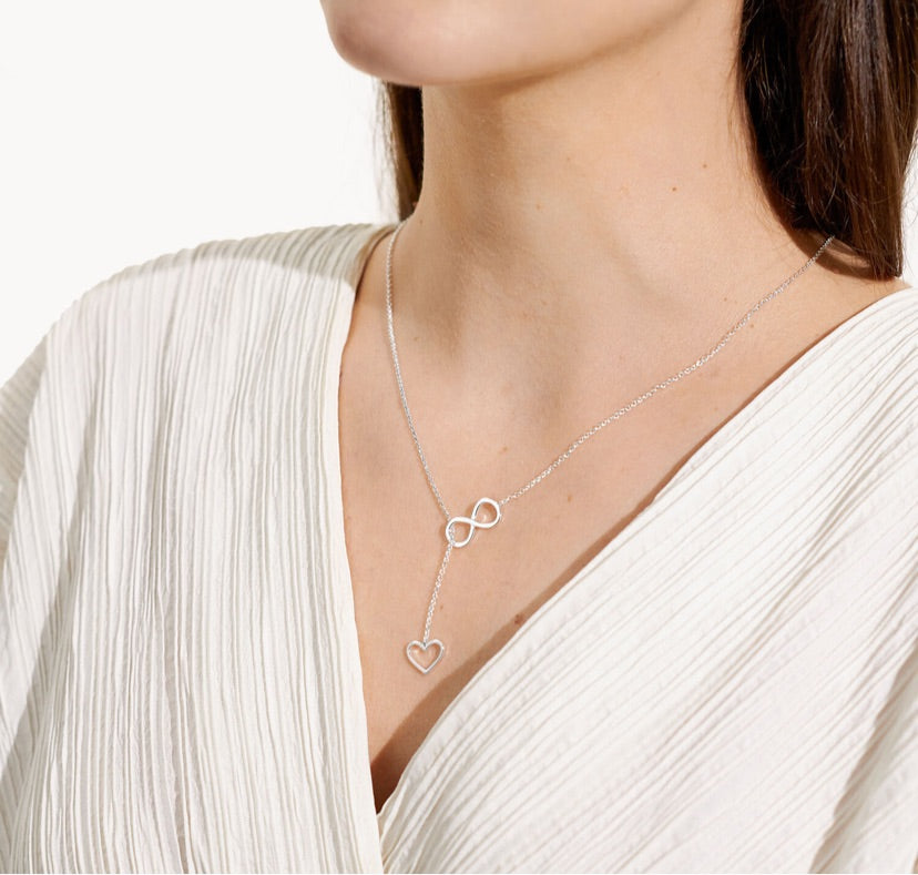 LYRA LARIATS INFINITY NECKLACE