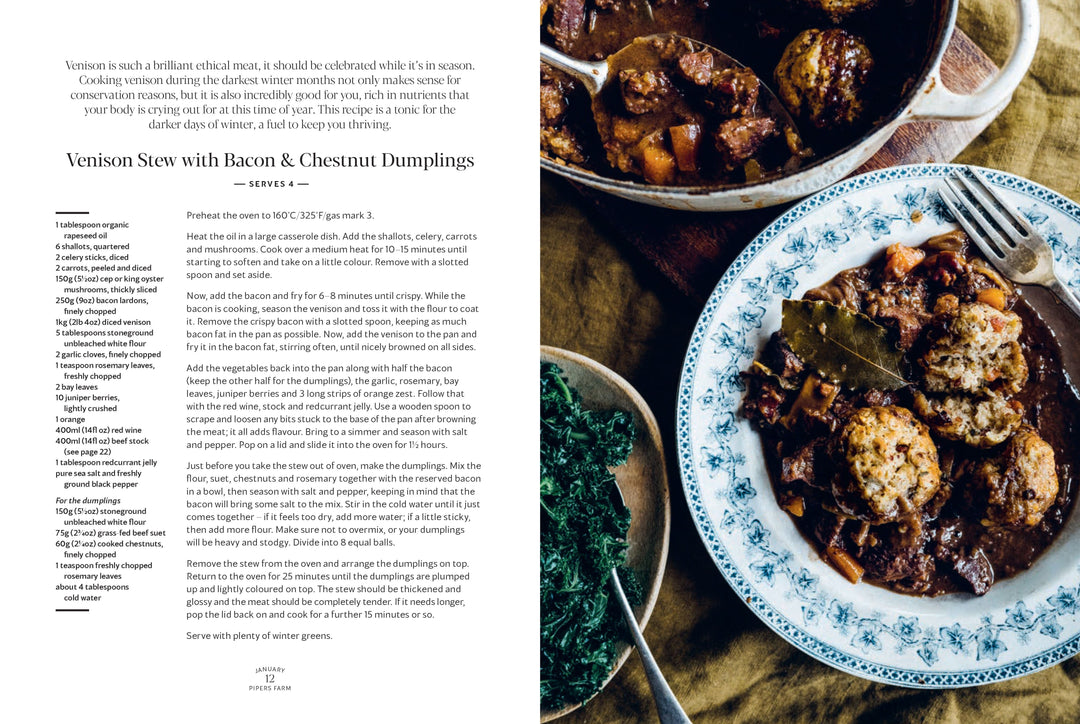 PIPERS FARM THE SUSTAINABLE MEAT COOKBOOK