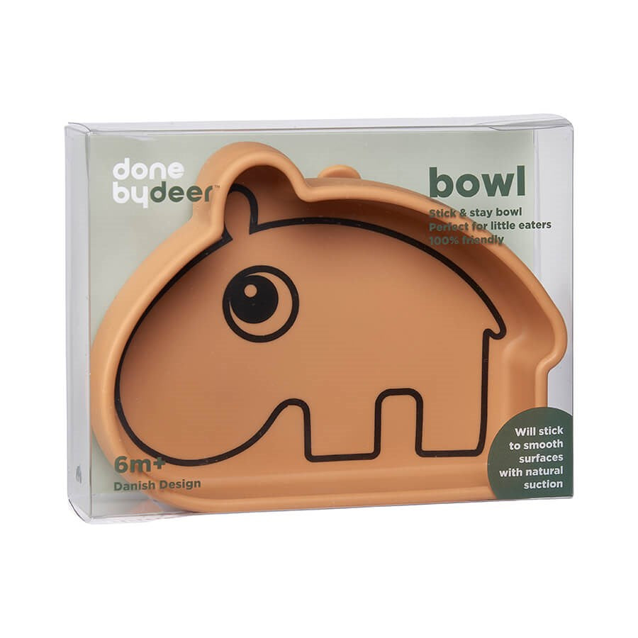 SILICONE STICK & STAY BOWL OZZO MUSTARD