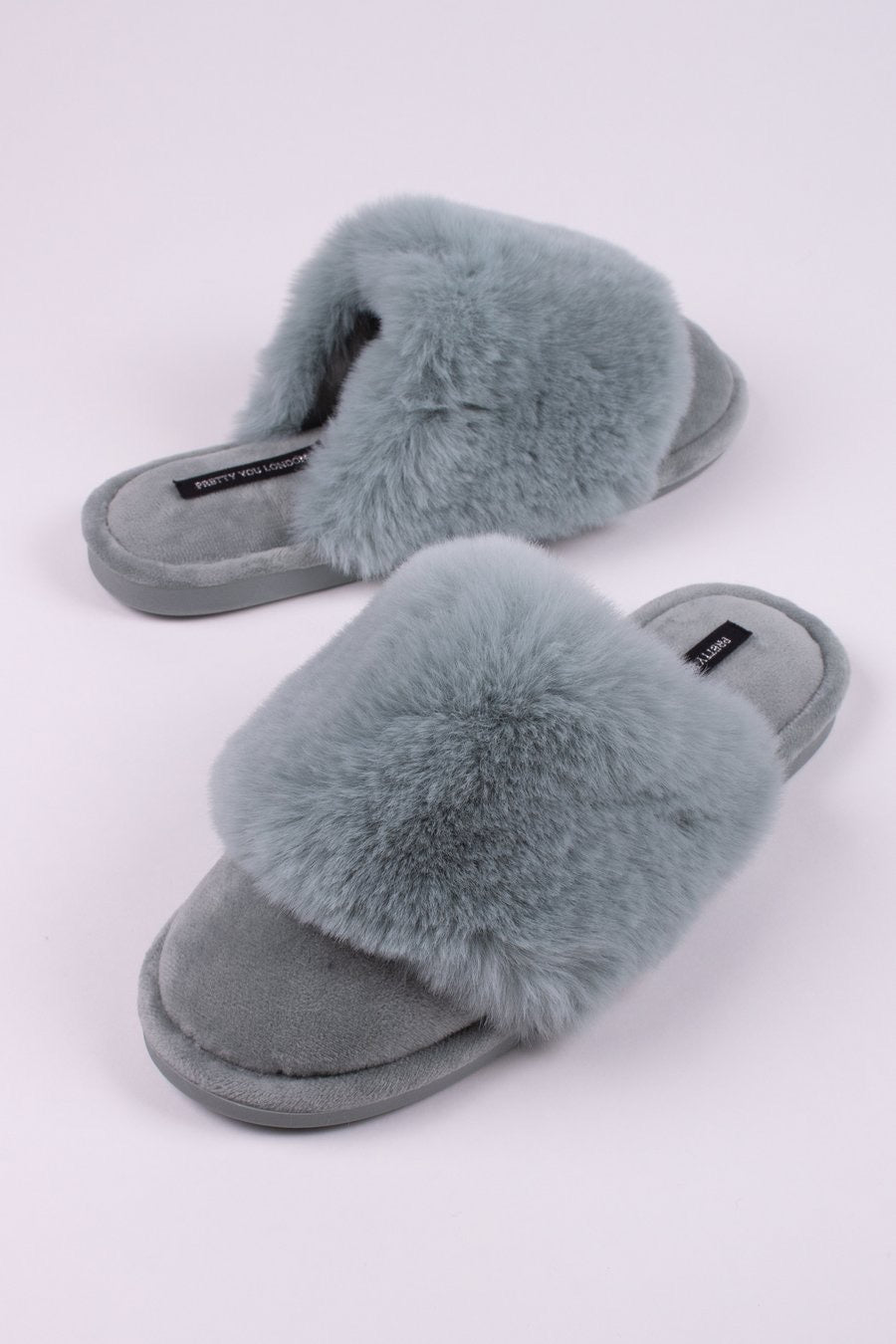 SAGE GREEN DANNI SLIPPERS