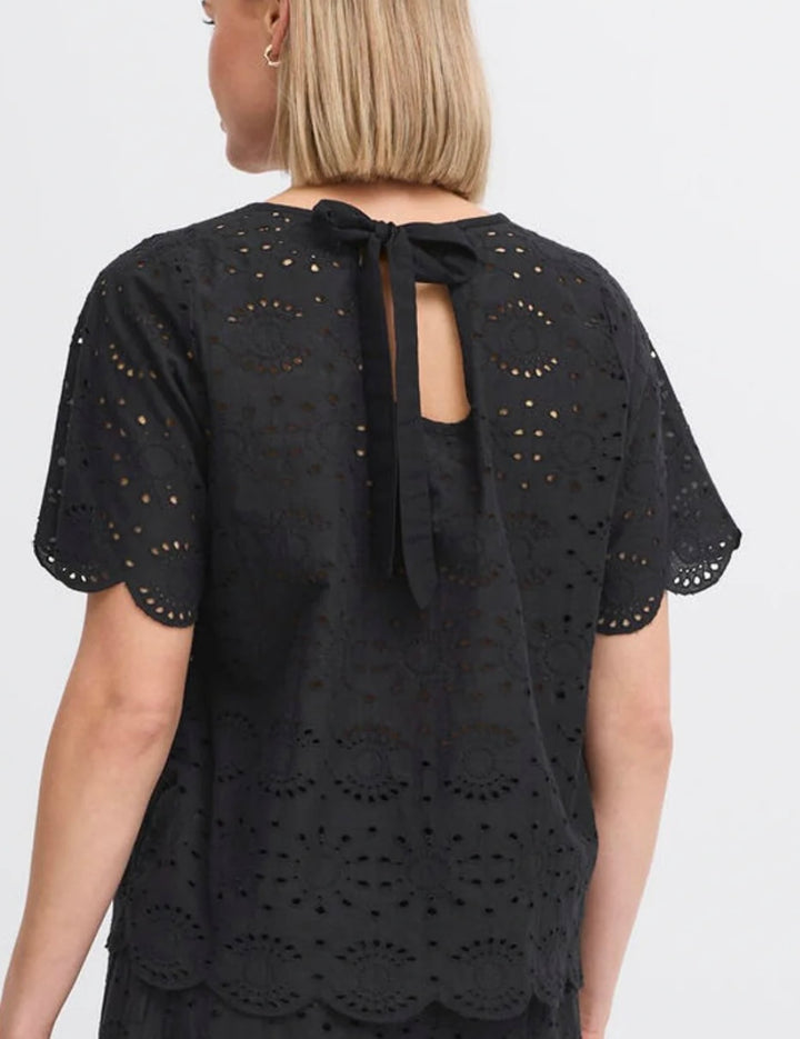 ANGIE BLOUSE BLACK