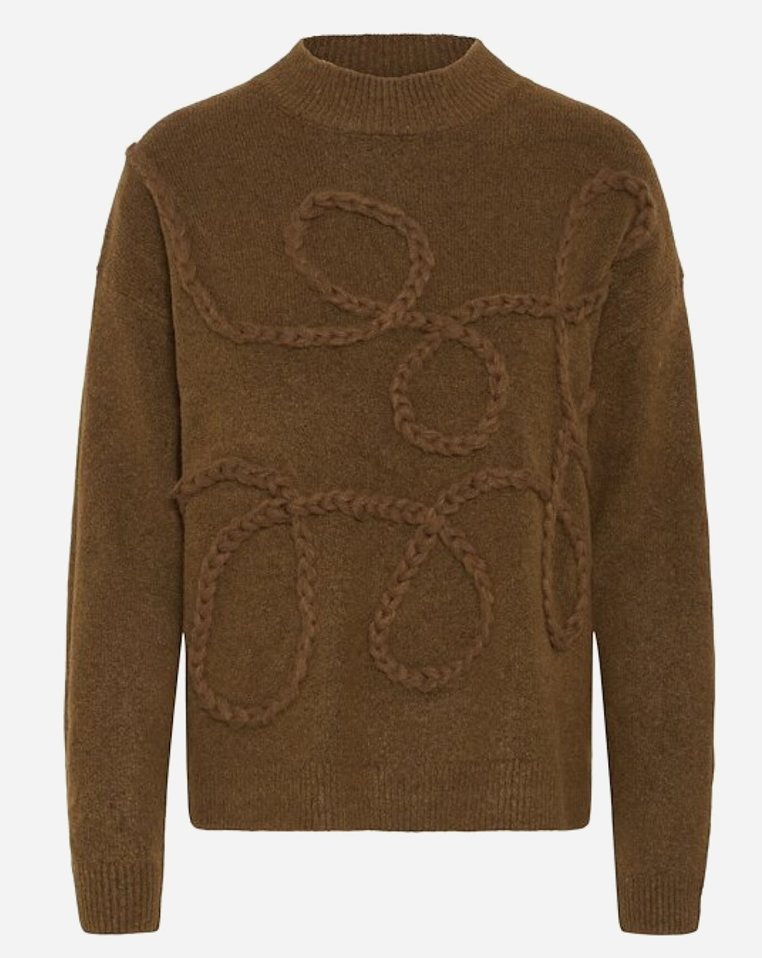 MEDI DECO JUMPER TOFFEE MELANGE