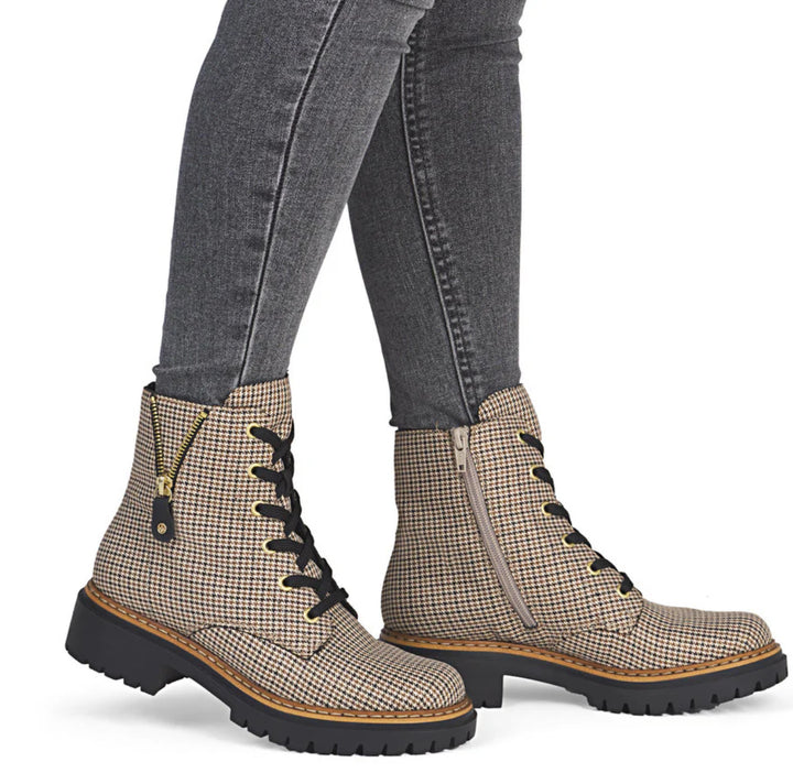 72617-60 BEIGE BOOTS