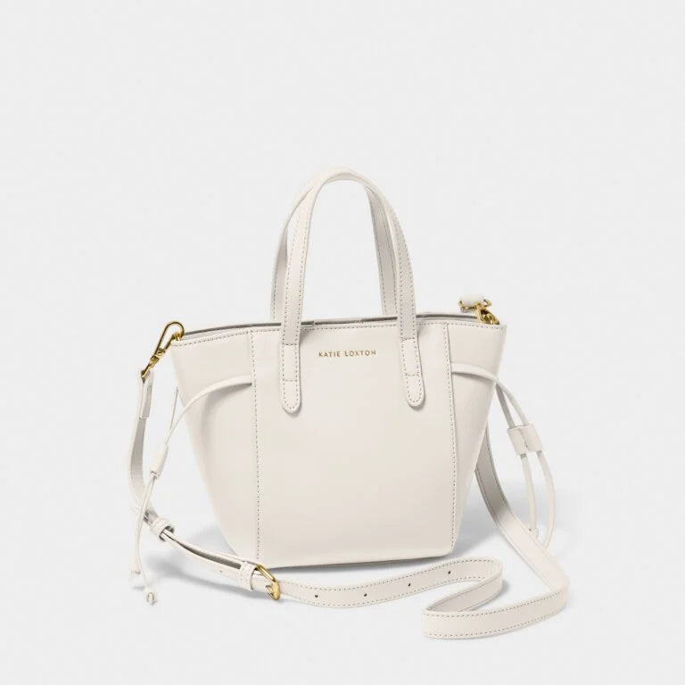 ASHLEY OFF WHITE MINI HANDBAG