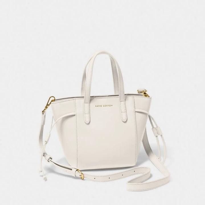 ASHLEY OFF WHITE MINI HANDBAG