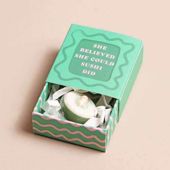 Tiny Matchbox Ceramic Token: Star