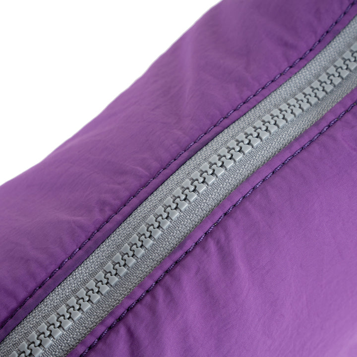 FARRINGDON TASLON PURPLE RECYCLED NYLON CROSSBODY BAG