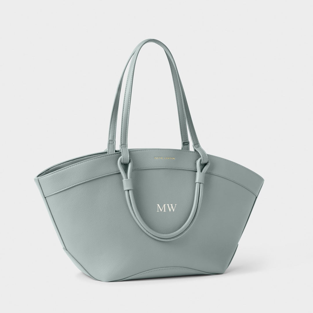 ASHA TOTE BAG DUCK EGG BLUE 27CM