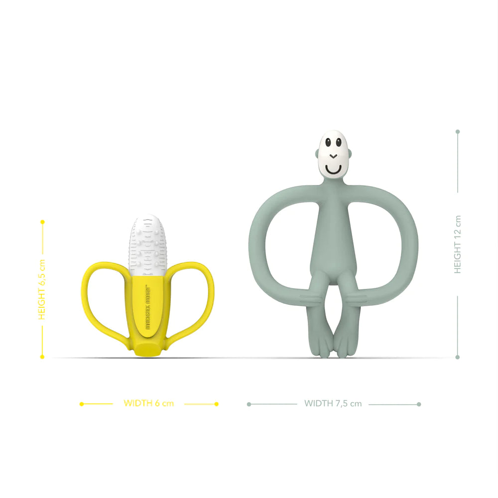 BANANA SOOTHER & MONKEY TEETHER