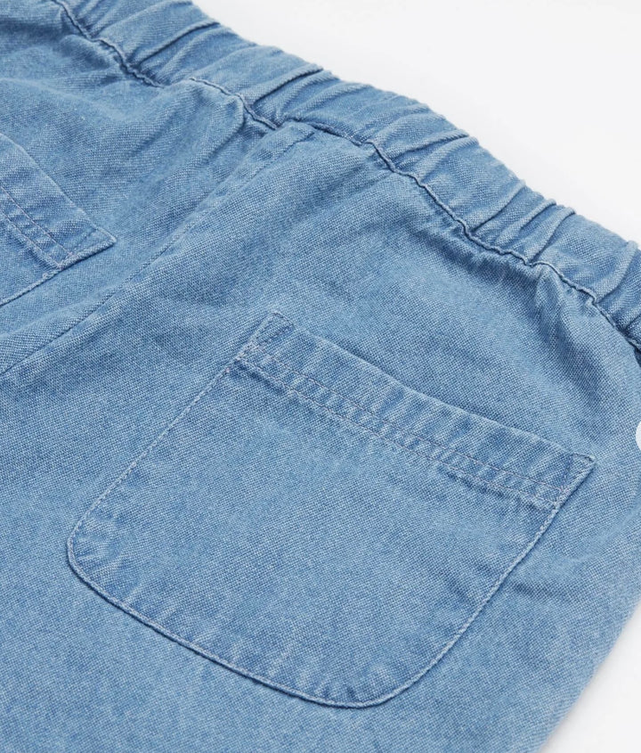 ELEANOR DENIM CULOTTES, DENIM/FLOWERS