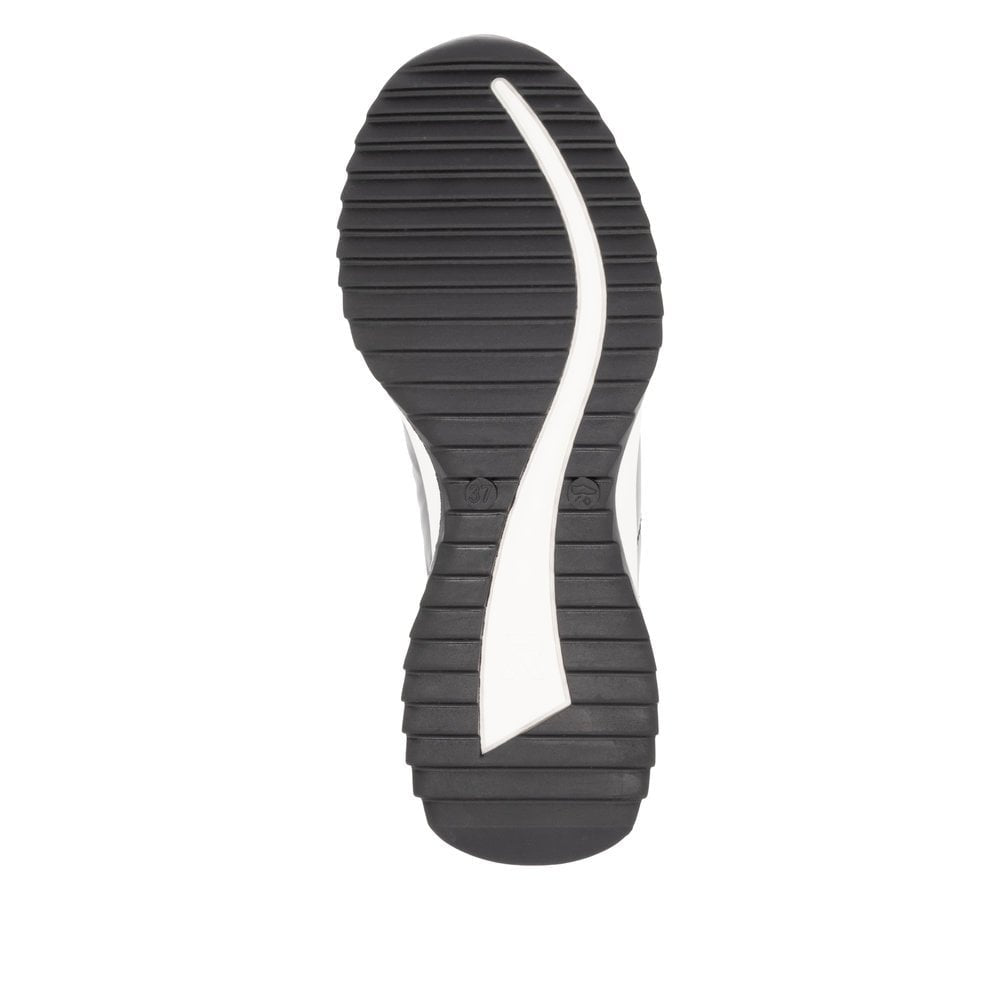 W1306-42 LADIES GREY COMBINATION SHOES