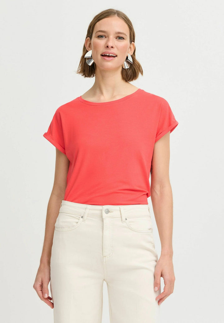 PAMILA T-SHIRT POINSETTIA