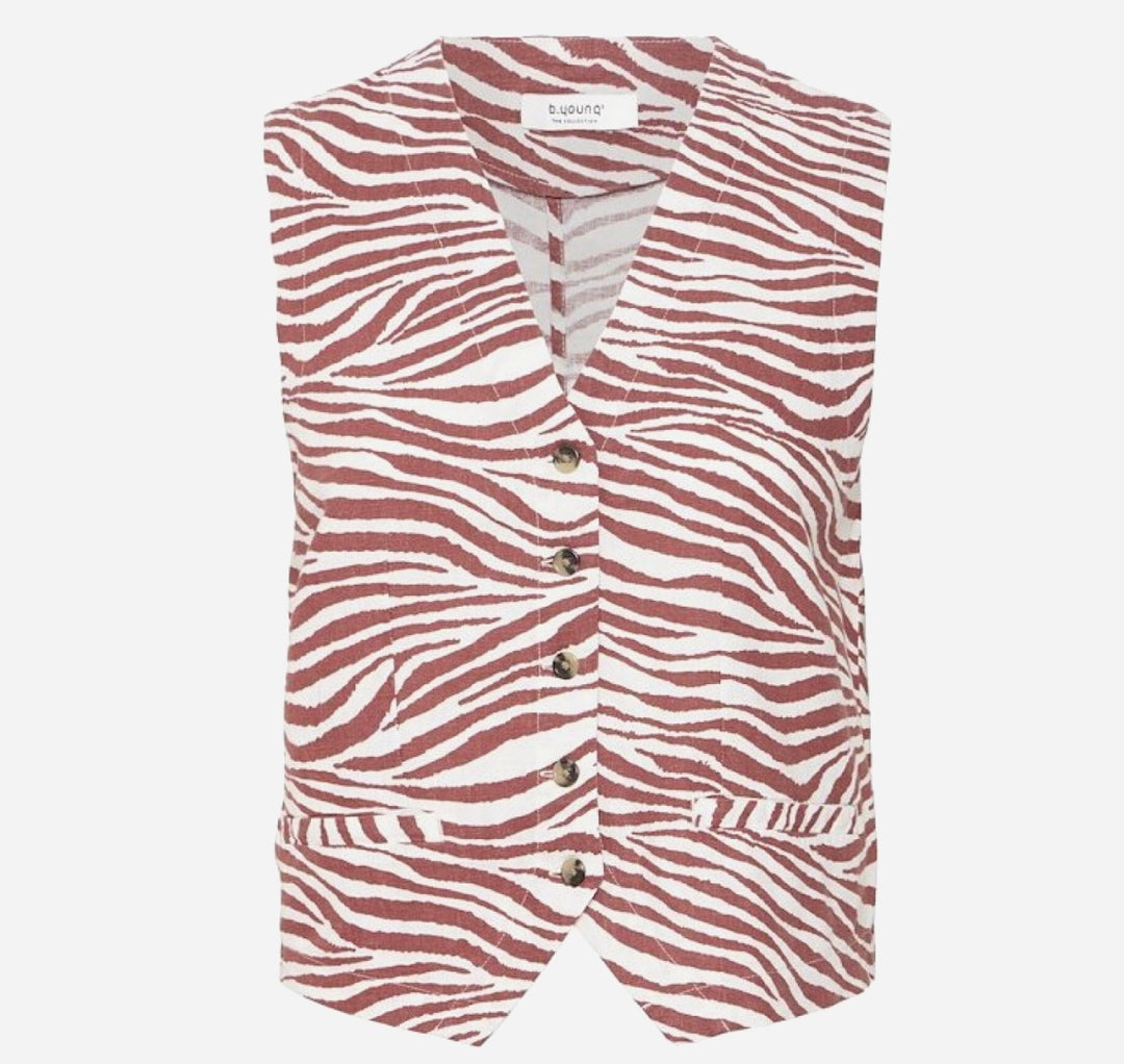 ANIMAL LIGHT MAHOGANY MIX FALAKKA WAISTCOAT