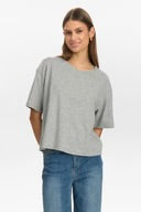 HUBY T-SHIRT MEDIUM GREY MEL