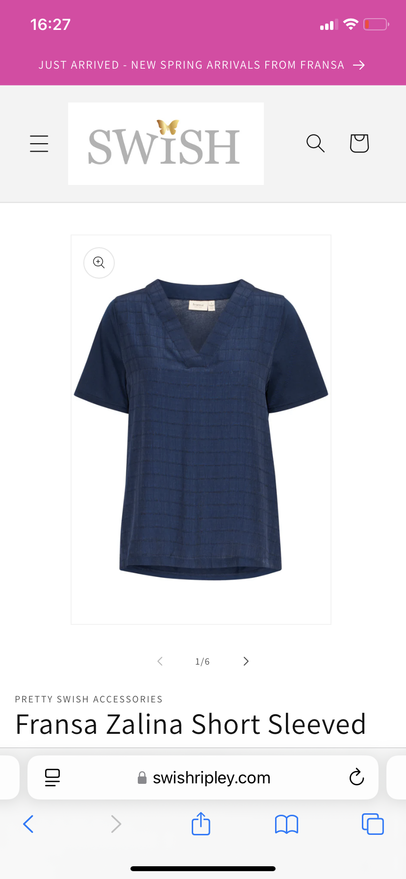 ZALINA BLOUSE NAZY BLAZER