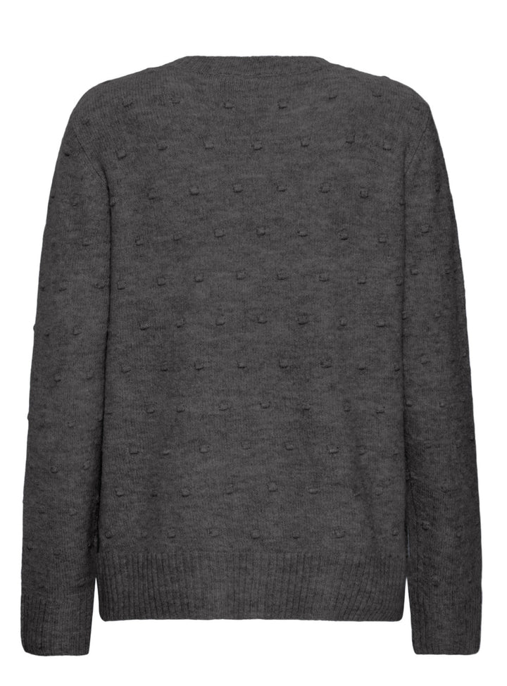 ELISE JUMPER GRAY PINSTRIPE MELANGE