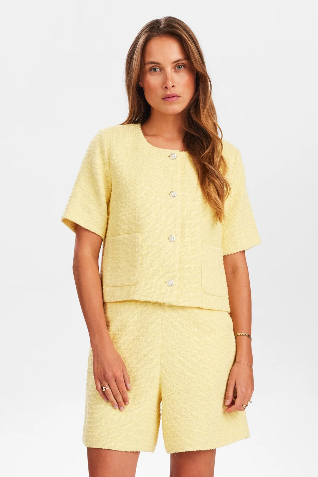 INDIA SS BLAZER GOLDEN HAZE