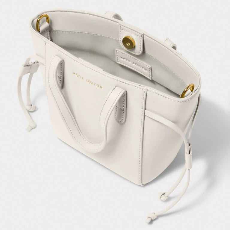 ASHLEY OFF WHITE MINI HANDBAG
