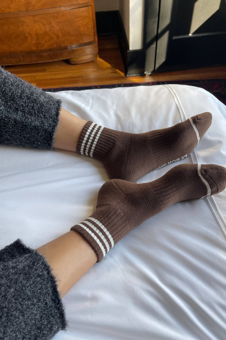 Girlfriend Socks: Ivory