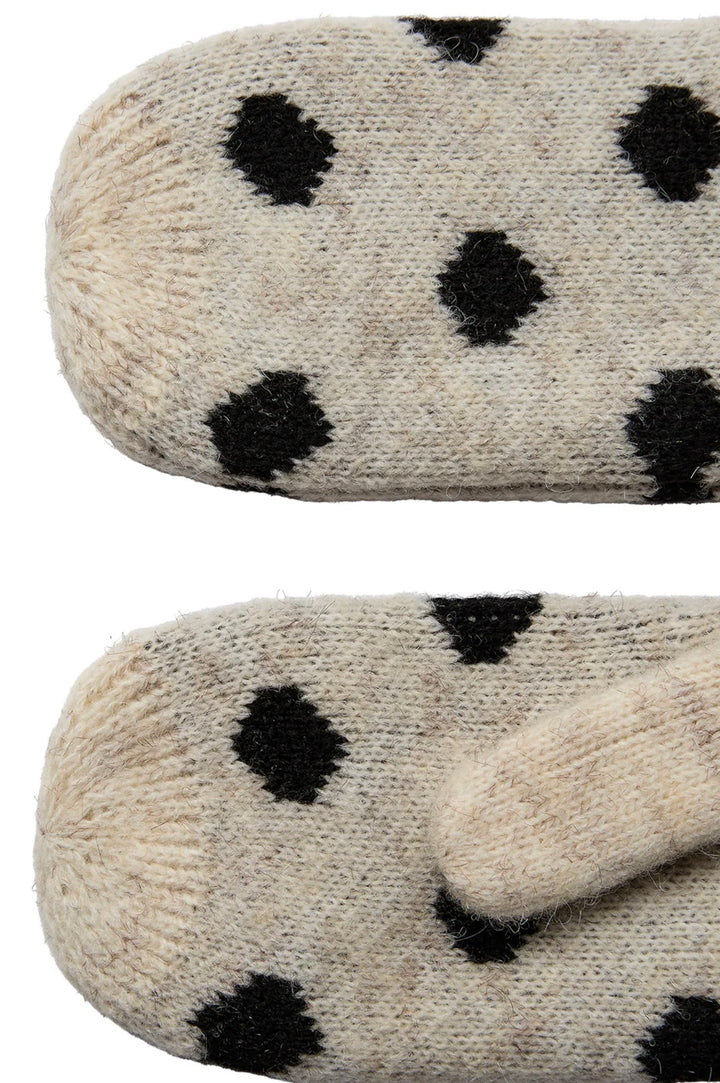 OLLIE MITTEN SESAME MELANGE