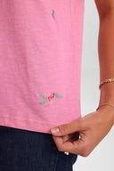 SUIS T-SHIRT GOTS PINK CARNATION