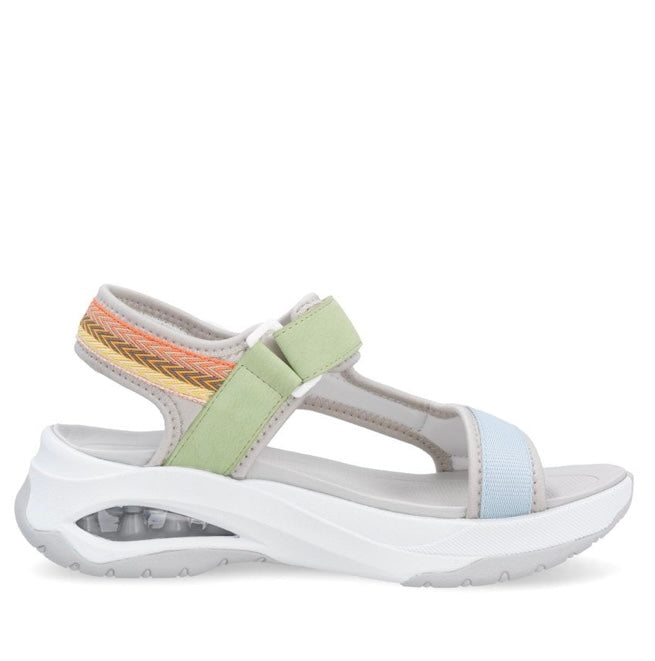 W3151-90 LADIES' SANDALS MULTI ZICK-ZACK-KONSTRUKTION