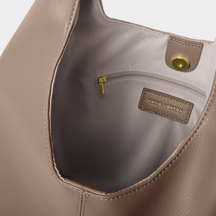 LAILA SLOUCH SHOULDER BAG MOCHA