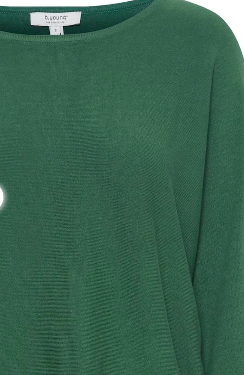 MMORLA BAT JUMPER FOILAGE GREEN