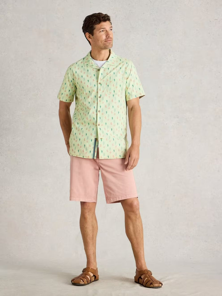 GREEN PRINT HAYLE CACTUS SHIRT