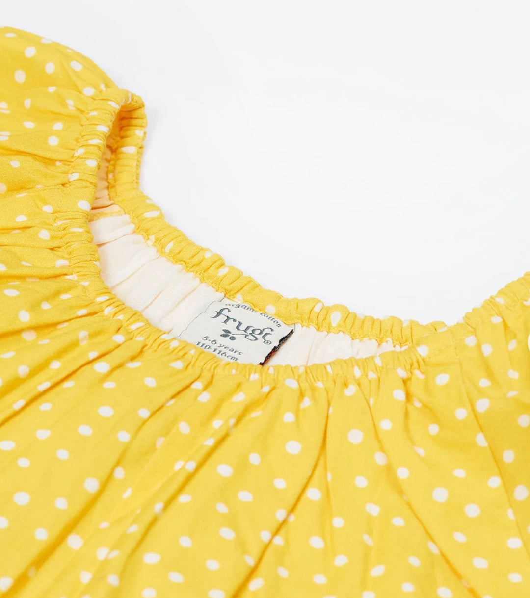 LOWEN DRESS, YELLOW SPOT / FLOWER