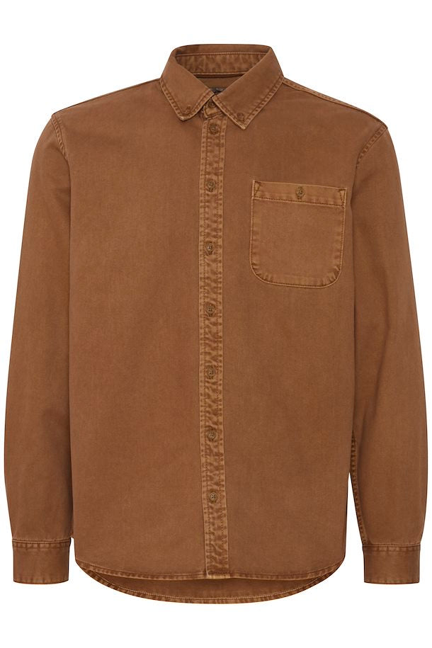 LONG SLEEVED TOFFEE SHIRT