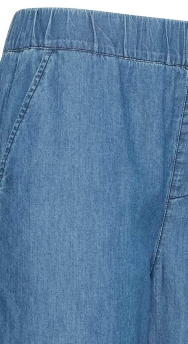 CLEAR BLUE DENIM KINDRA TROUSER 2