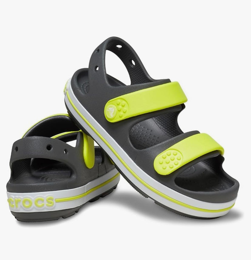 CROCBAND CRUISER SANDAL T SLATE GREY ACIDITY