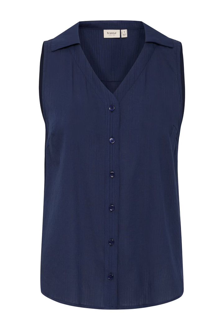 NAVY BLAZER VINA SHIRT