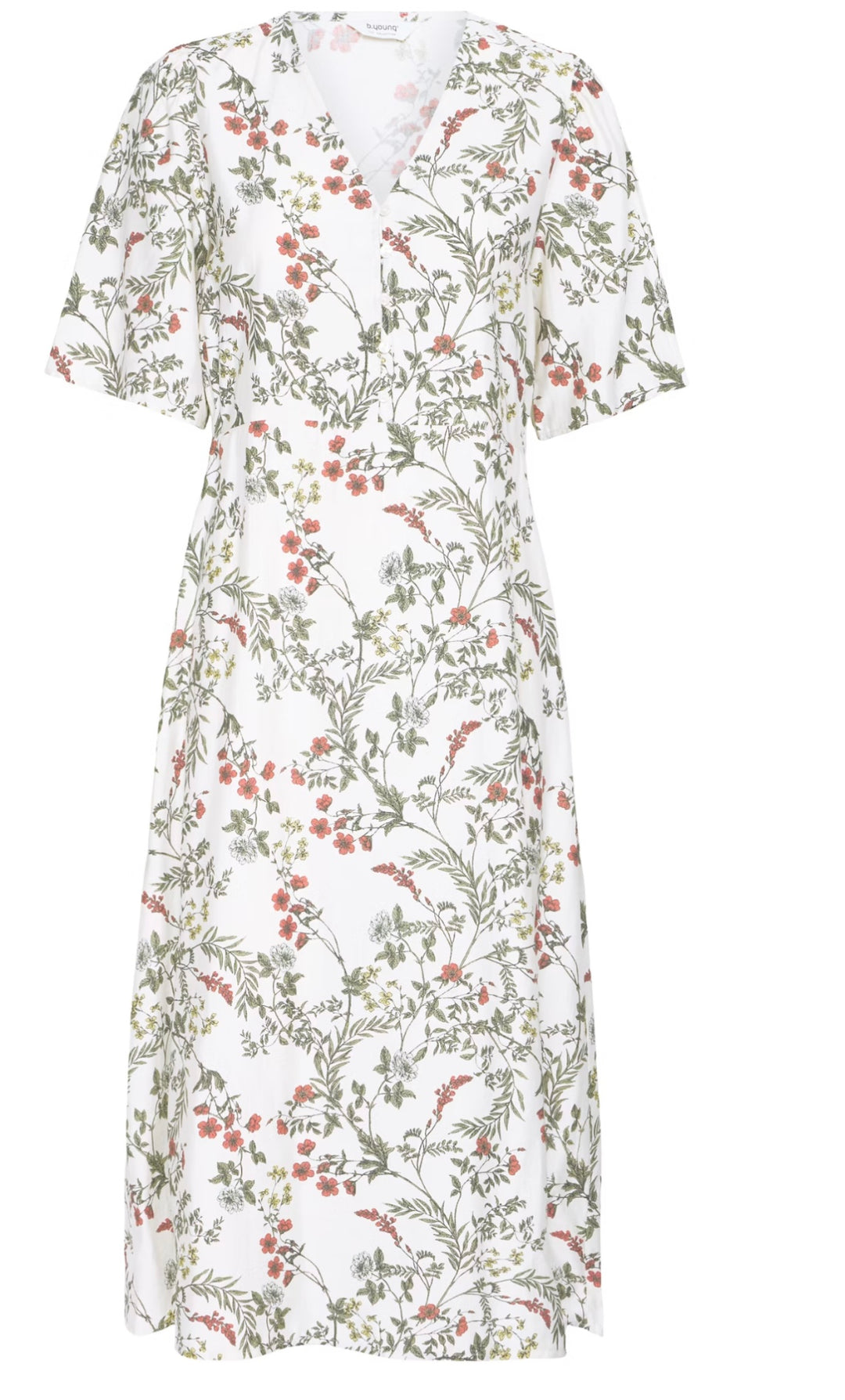 IMILDA SS DRESS BIRCH FLOWER MIX