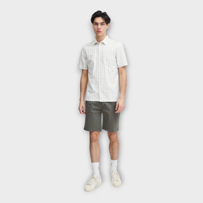 ANTON SS RC STRIPED STRUCTURE SHIRT
