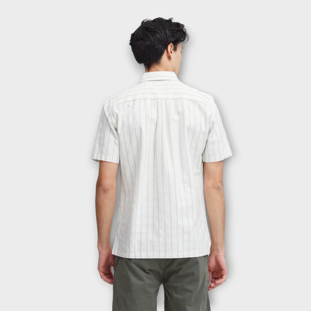 ANTON SS RC STRIPED STRUCTURE SHIRT