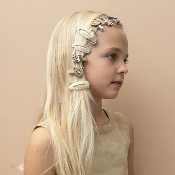 LEOPARD SCALLOPED MINI CLIC CLACS