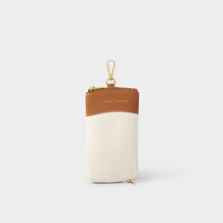 CANVAS CLIP ON SUNGLASSES CASE