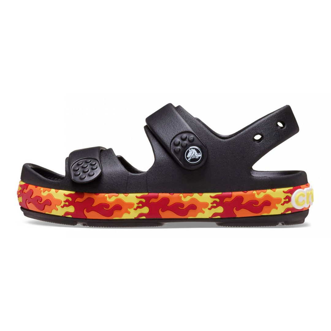 CROCBAND CRUISER FLAMES SANDAL  K