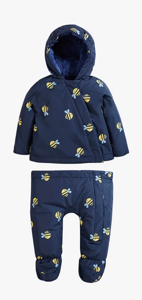 INDIGO BUZZY BEE 2 IN 1 RAMBLER PRAM SUIT TO COAT