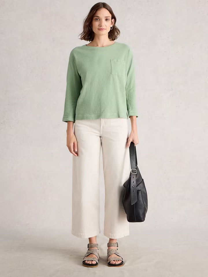 DEMI DOLMAN TOP MID GREEN