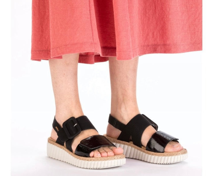 69260-00 LADIES' SANDALS BLACK SEITL. ANFLECHTER