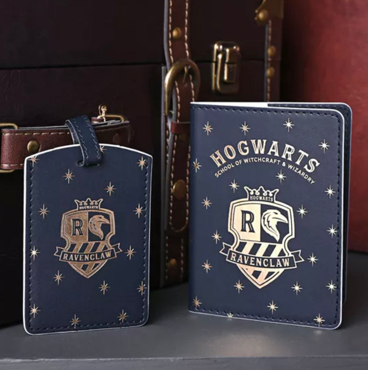 WARNER BROS HARRY POTTER ALUMNI RAVENCLAW PASSPORT HOLDER & LUGGAGE TAG