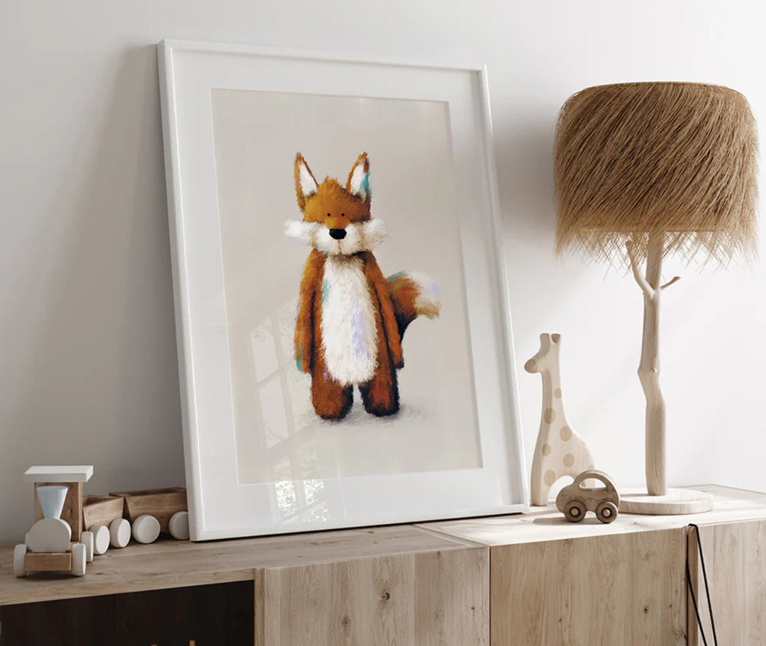 A4 NURSERY WOODLAND SET OF 3 PRINTS