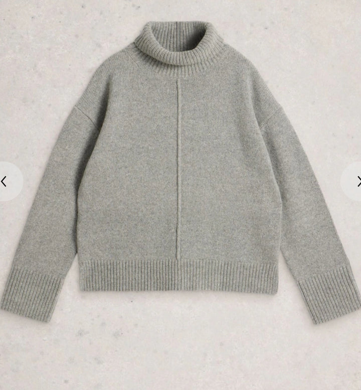MARIANNE JUMPER MID GREY