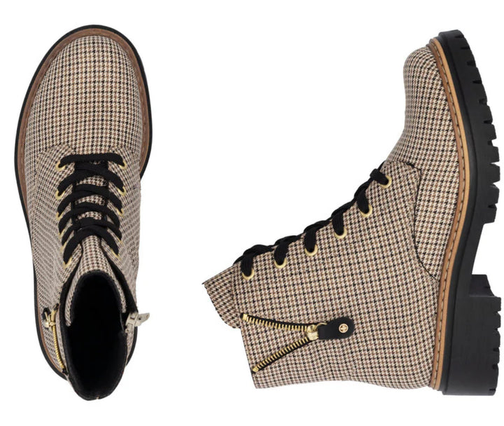 72617-60 BEIGE BOOTS