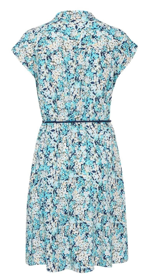 LALU DRESS BACHELOR BUTTON MIX