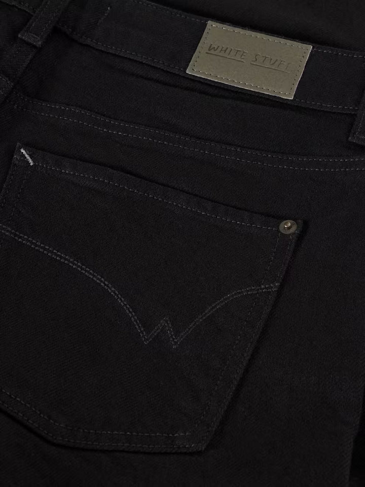 BLACK AYLA WIDE LEG JEAN