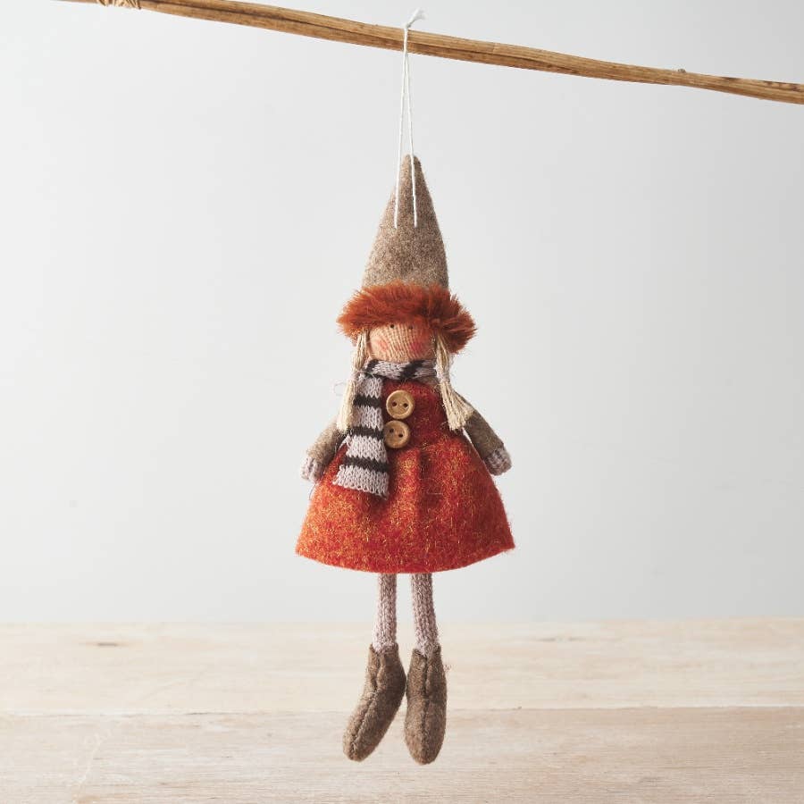 Orange Hanging Dolls, 2assorted